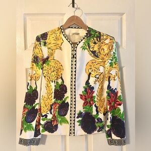Vintage Versace Silk Jacket